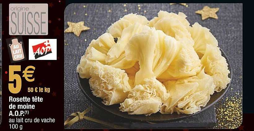 rosette tête de moine aop