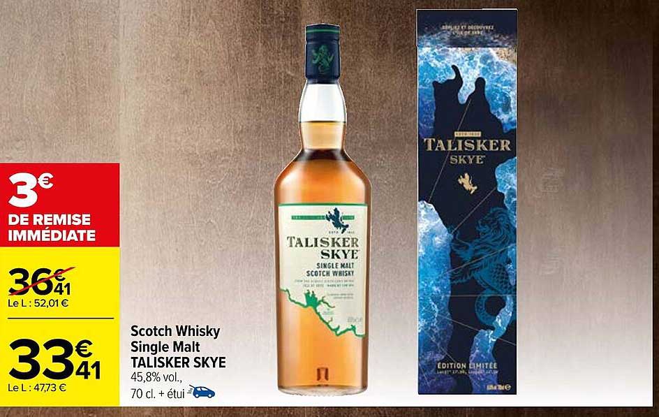 scotch whisky single malt talisker skye