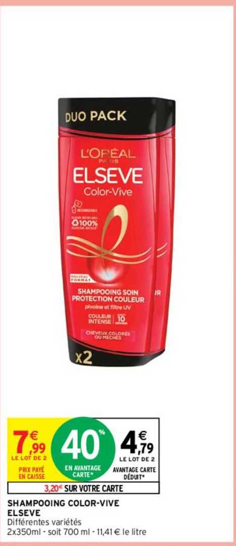 shampooing color-vive elseve
