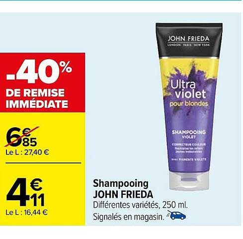 shampooing john frieda