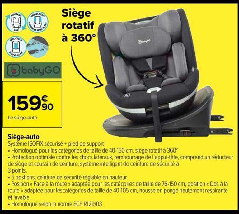 siège-auto babyGO