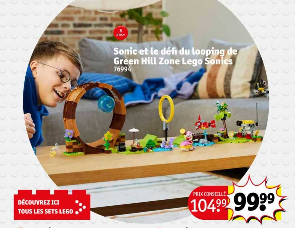Sonic Et Le Défi Du Looping De Green Hill Zone Lego Sonics