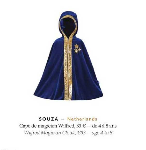souza cape de magicien wilfred