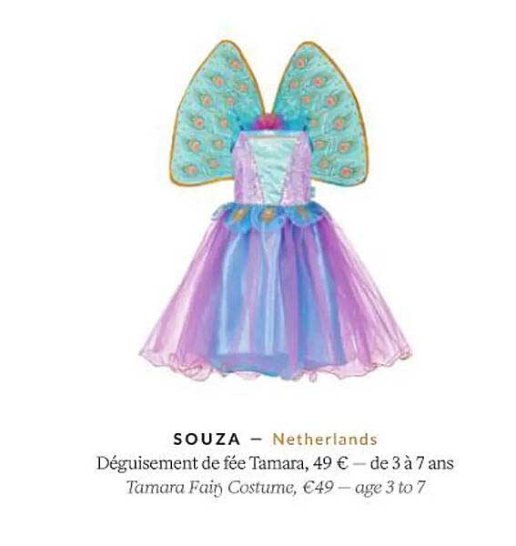 souza déguisement de fée tamara