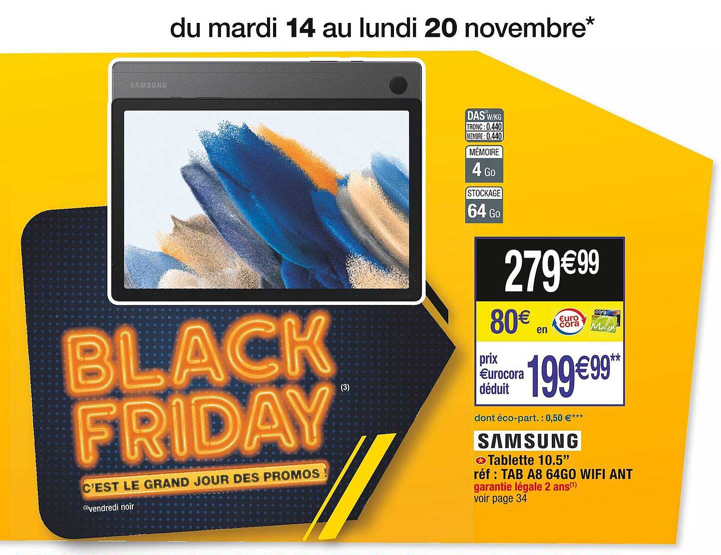 tablette 10.5" tab a8 64go wifi ant samsung