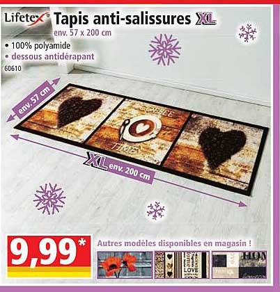 tapis anti-salissures lifetex