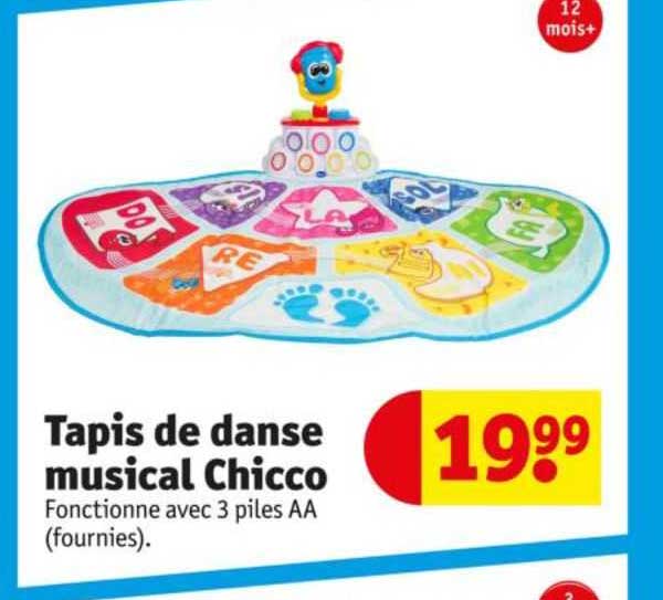 tapis de danse musical chicco