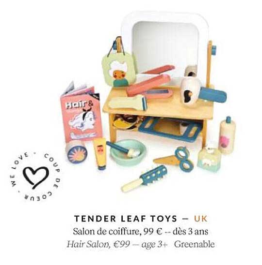 tender leaf toys salon de coiffure