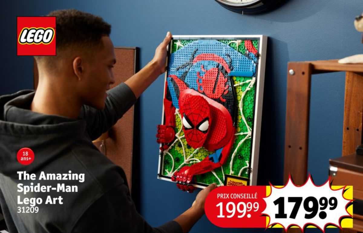 the amazing spider-man lego art