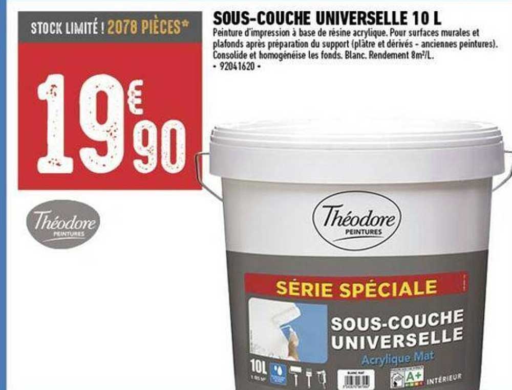 théodore sous-couche universelle 10 l