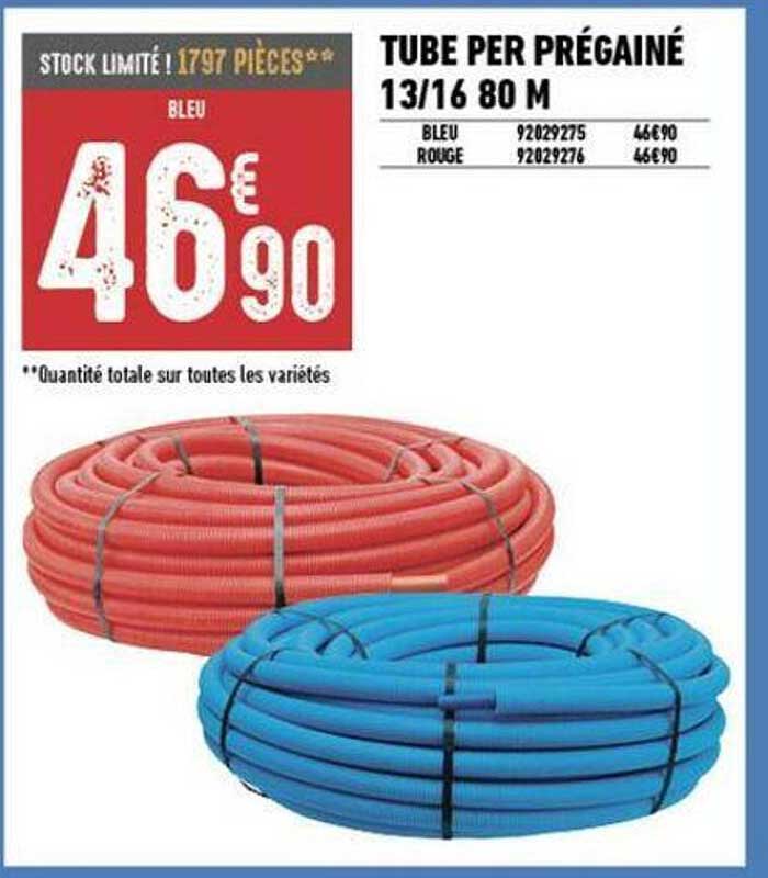 Tube Per Prégainé 13-16 80 M