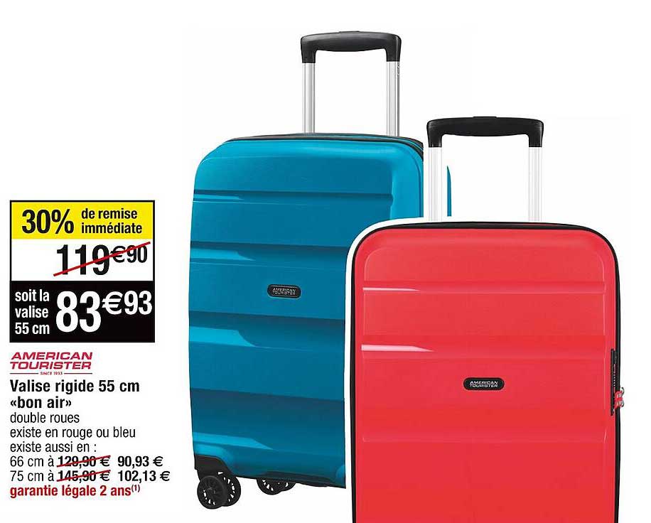 valise rigide 55 cm «bon air» american tourister