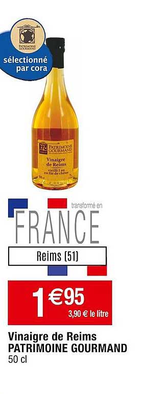 vinaigre de reims patrimoine gourmand