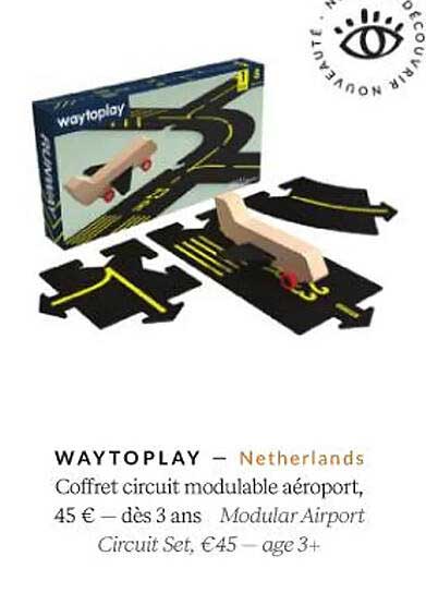 waytoplay coffret circuit modulable aéroport