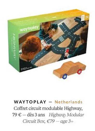 waytoplay coffret circuit modulable highway