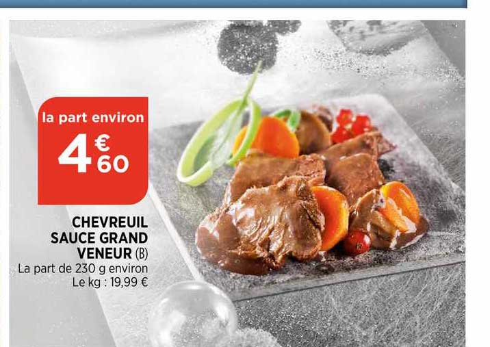 chevreuil sauce grand veneur