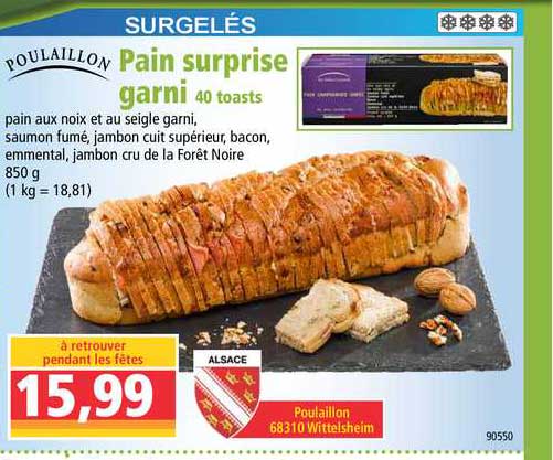 Pain Surprise Garni
