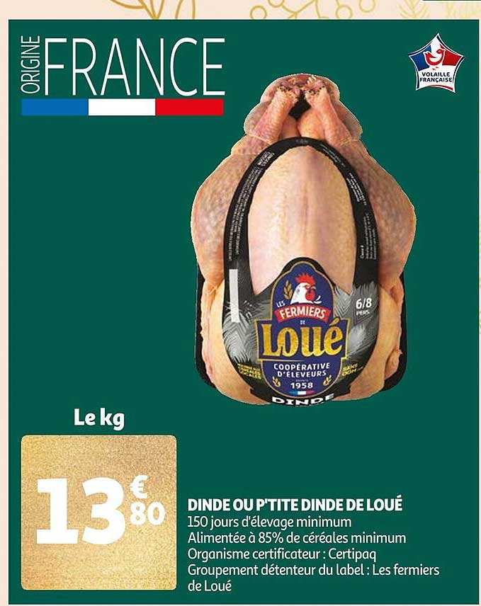 dinde ou p'tite dinde de loué