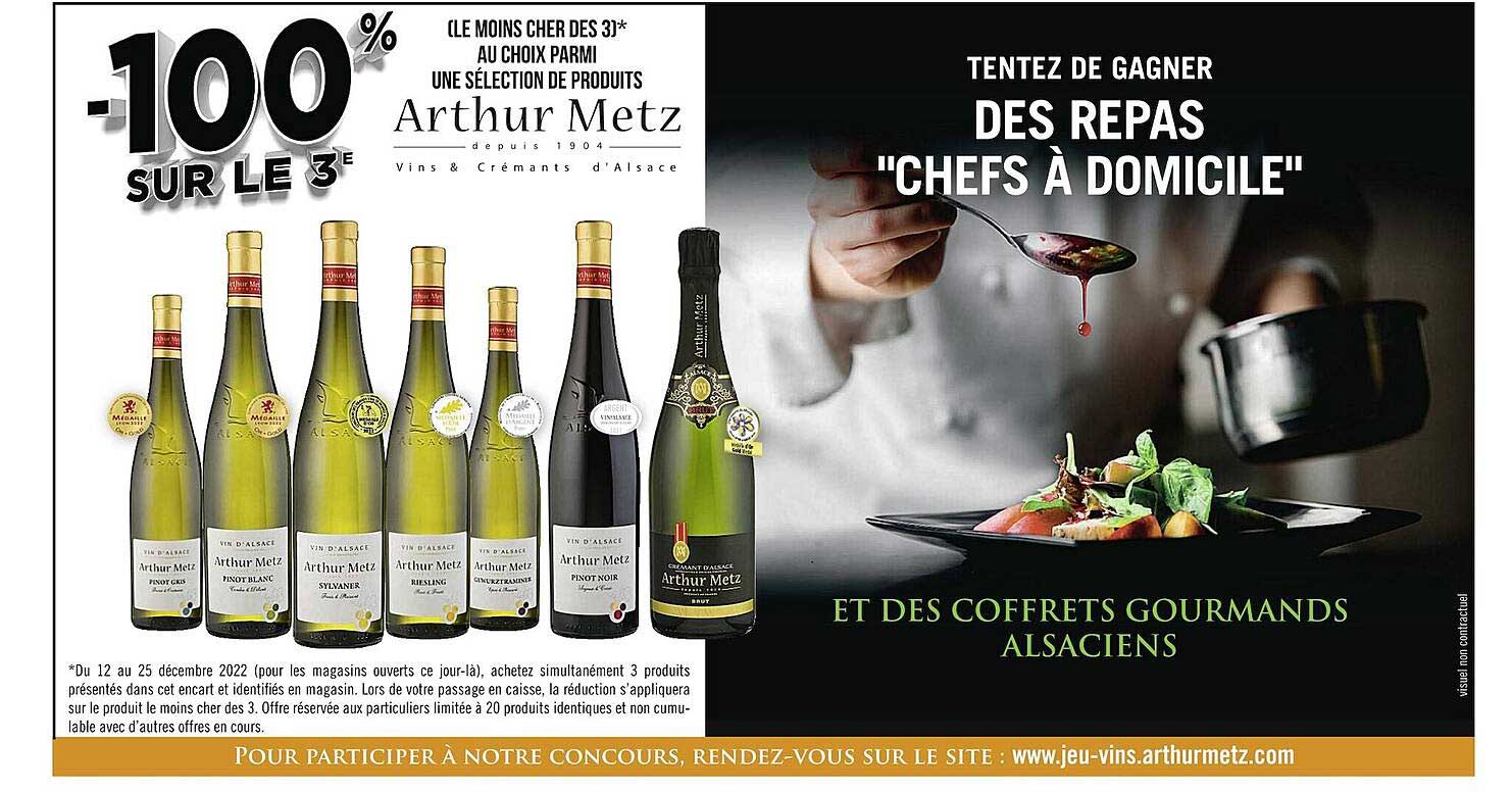 produits arthur metz et des coffrets gourmands alsaciens