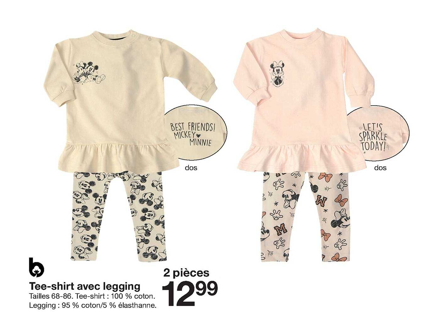 tee-shirt avec legging