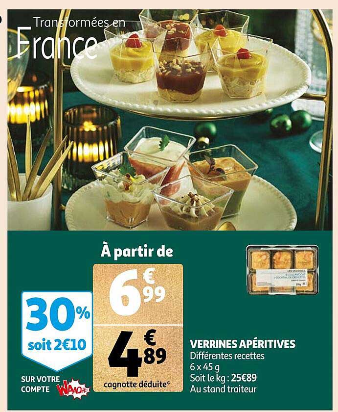 Verrines Apéritives