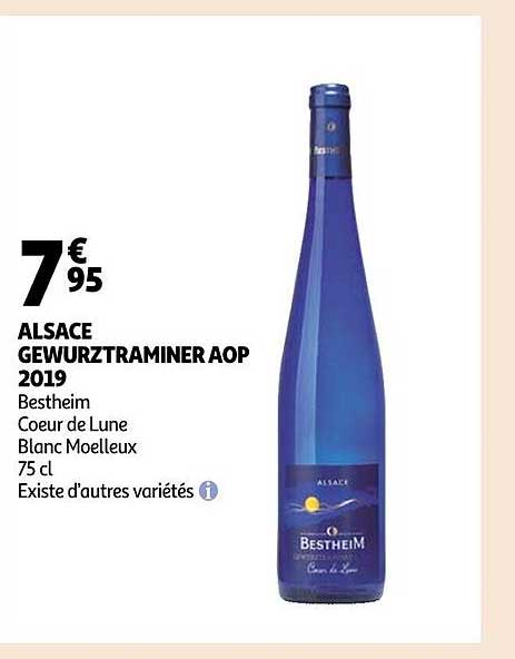 Alsace Gewurztraminer Aop 2019 Bestheim