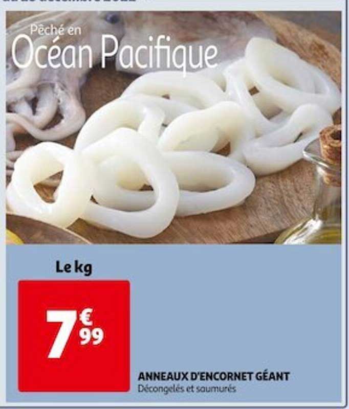 anneaux d'encornet géant