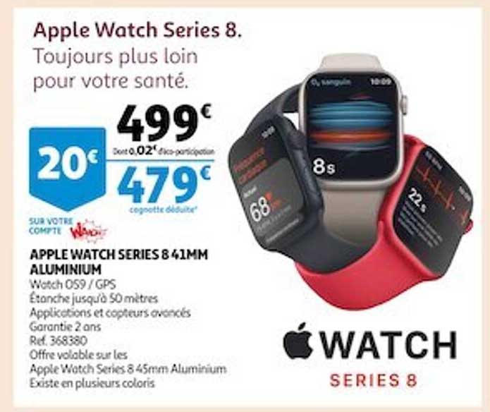 apple watch series 8 41mm aluminium