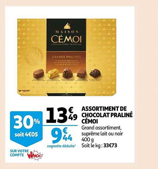 Assortiment De Chocolat Praliné Cémoi