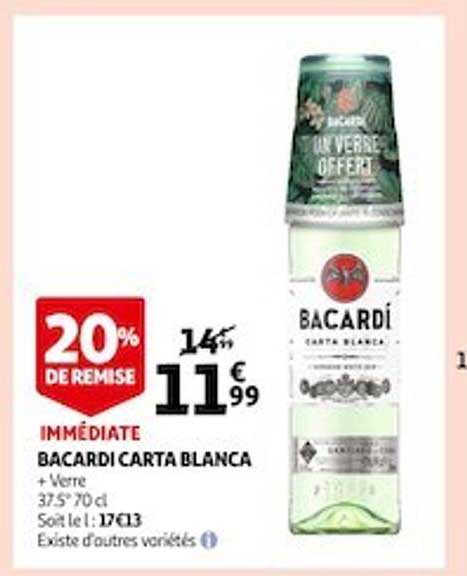 bacardi carta blanca