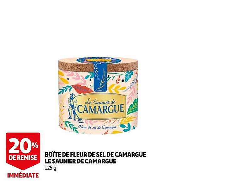 boîte de fleur de sel de camargue le saunier de camargue