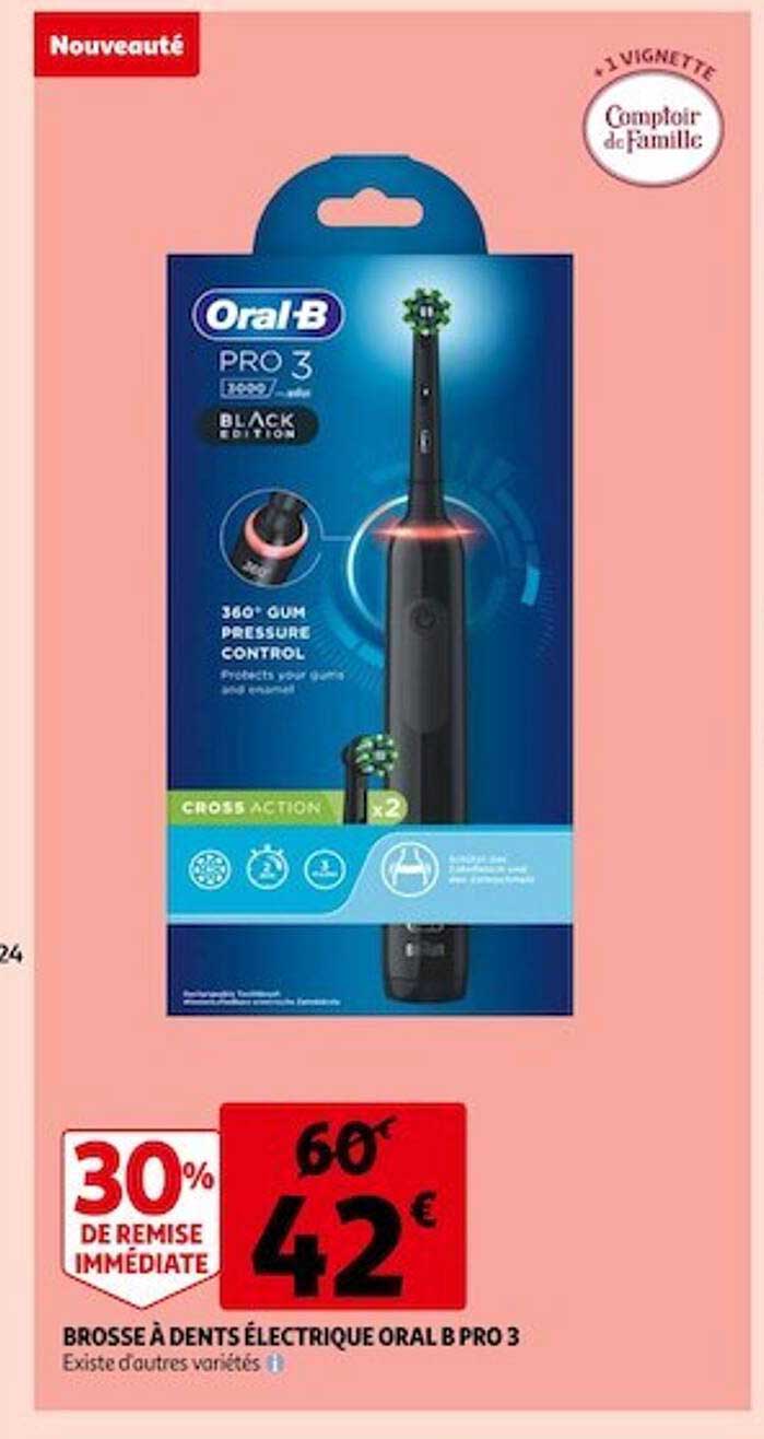 brosse à dents électrique oral b pro 3