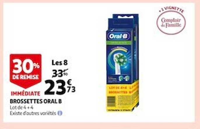 brossettes oral b