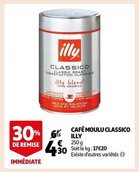Café Moulu Classico Illy