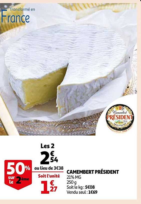 Camembert Président