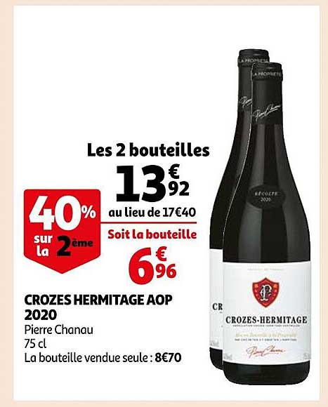 crozes hermitage aop 2020 pierre chanau