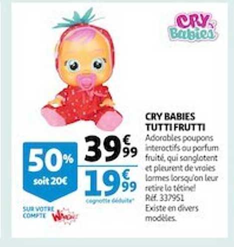 cry babies tutti frutti