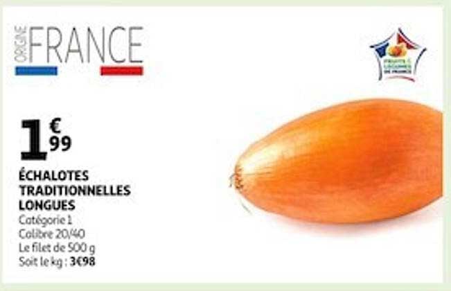 échalotes Traditionnelles Longues