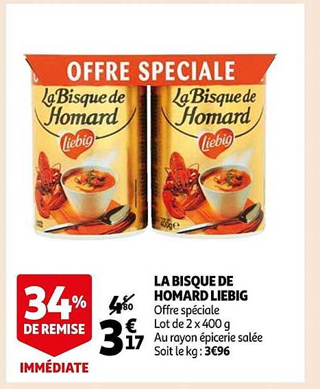 la bisque de homard liebig