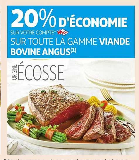 la gamme viande bovine angus
