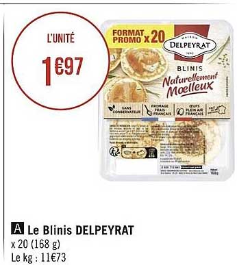 Le Blinis Delpeyrat