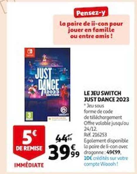 Le Jeu Switch Just Dance 2023