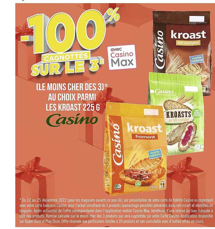 les kroast 225 g casino