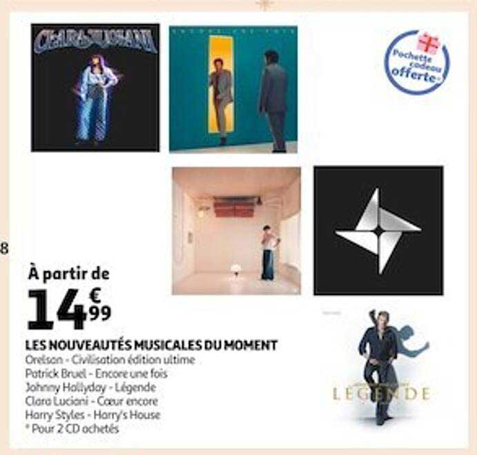 les nouveautés musicales du moment