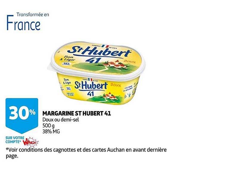 margarine st hubert 41
