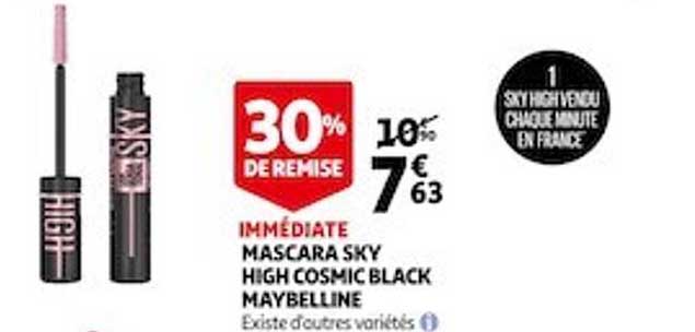 mascara sky high cosmic black maybelline