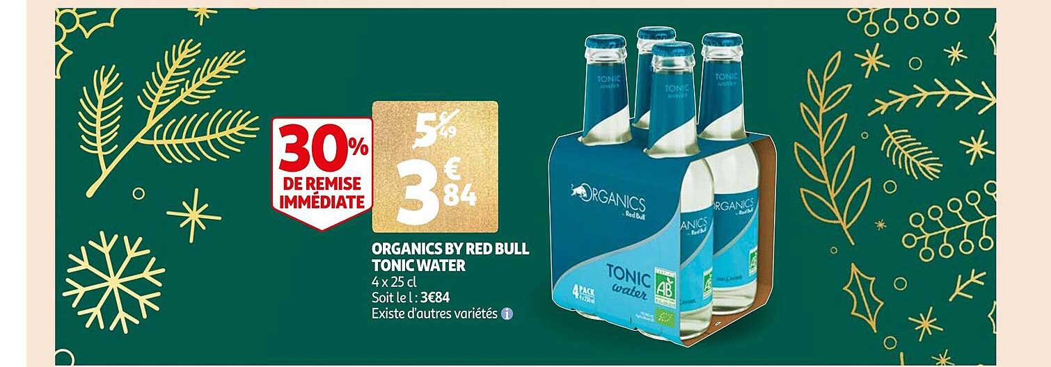 organics by red bull tonic water