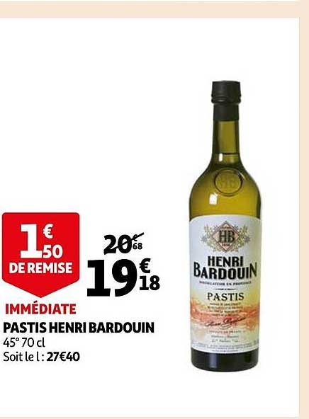 Pastis Henri Bardouin