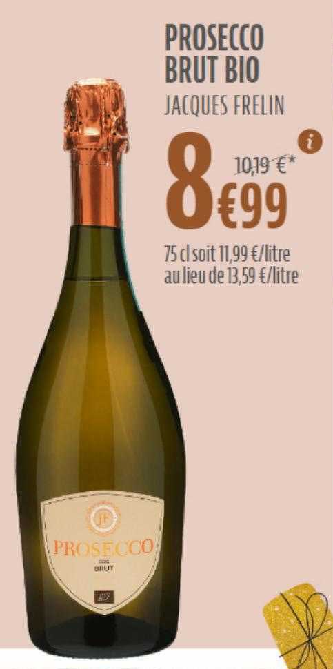 Prosecco Brut Bio Jacques Frelin