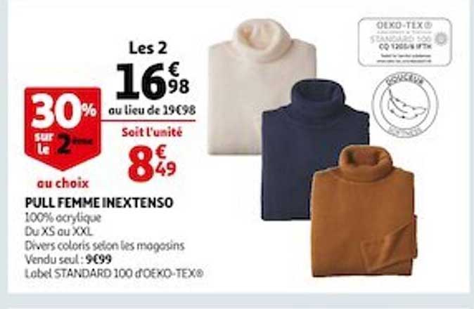 Pull Femme Inextenso